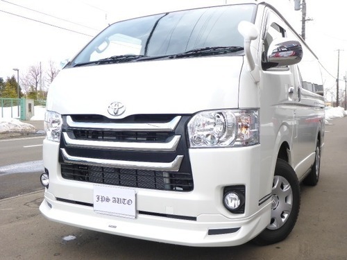 トヨタ ハイエースバン 3 0 スーパーgl ロング ディーゼルターボ 4wd パールホワイト ミニバン ｊｐｓオート 札幌のトヨタの中古車 ジモティー