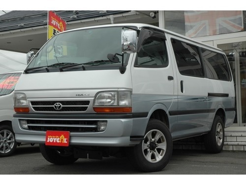 トヨタ ハイエースバン 3 0 スーパーgl ロングボディ ディーゼル 4wd ホワイトツートン ミニバン オートパワー 長野のトヨタの中古車 ジモティー