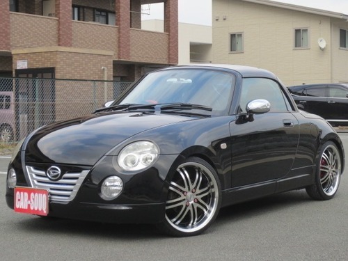 ダイハツ コペン 660 アクティブトップ電動オープン Sdナビ 車高調 ブラック オープン軽自動車 株式会社カースーク 久留米のコペンの中古車 ジモティー