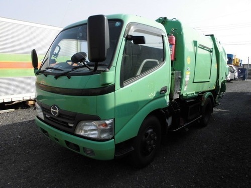 日野自動車 デュトロ 4 0 高床 ディーゼルターボ2tパッカー車プレス式塵芥車 グリーン トラック 有 ゼンショー 北九州のその他の中古車 ジモティー