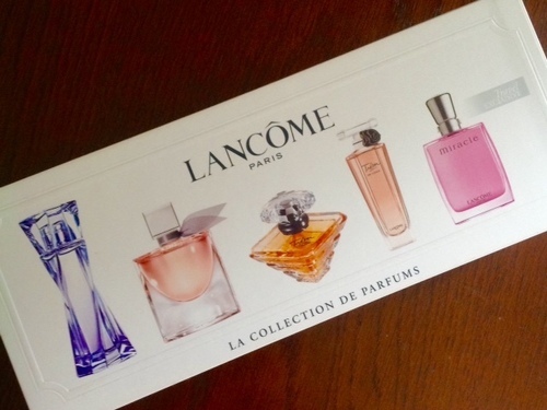 値下げしました！LANCOME 免税店限定ランコムミニ香水セットほぼ新品！