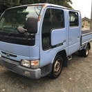  日産 アトラス Wキャブ　ワンオーナー車　5MT　エアコン （...