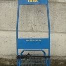 IKEA 荷物用折りたたみキャリー（中古） 無料