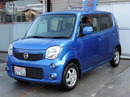 日産 モコ 660 X ブルーメタリック ハッチバック軽自動車 ｇａｒａｇｅ ｔｒｙ 大和のモコの中古車 ジモティー