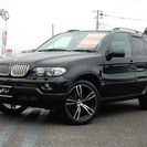  成約御礼!!ＢＭＷ X5 4.4i 4WD　ナビ 革 20イン...