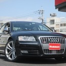  アウディ S8 5.2 4WD　純正ナビ　サンルーフ　レ…