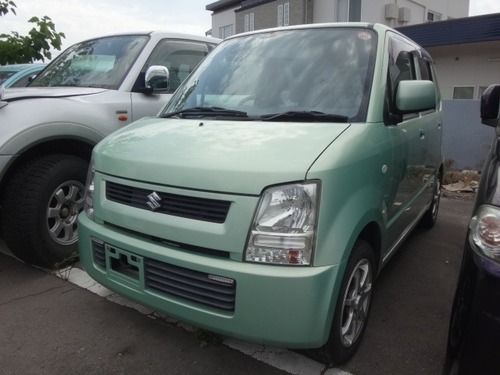 スズキ ワゴンr 660 Fx 4wd ライトグリーン ハッチバック軽自動車 中古車市場 東御のスズキの中古車 ジモティー