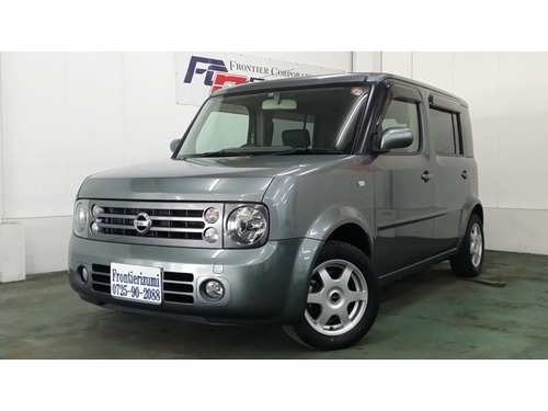日産 キューブキュービック 1 5 15m Vセレクション グレー ミニバン フロンティア 和泉 和泉の日産の中古車 ジモティー
