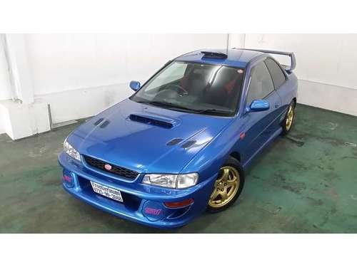 スバル インプレッサクーペ 2 0 Wrx タイプr Sti バージョンv リミテッド 4wd ブルーメタリック クーペ フロンティア 和泉 和泉のスバルの中古車 ジモティー