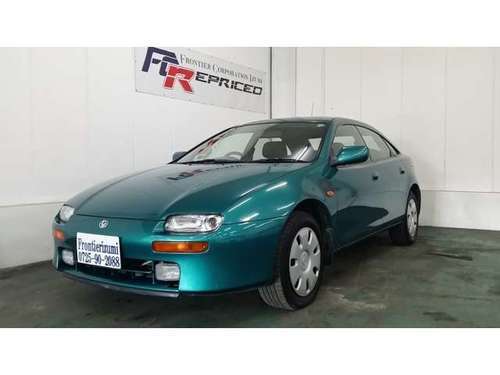 マツダ ランティス 2 0 タイプxワンオーナー Mt車 グリーン セダン フロンティア 和泉 和泉のマツダの中古車 ジモティー