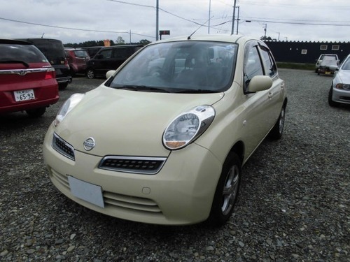 日産 マーチ 1 4 14e Four 4wd ベージュ ハッチバック オートショップ時商 千歳のマーチの中古車 ジモティー