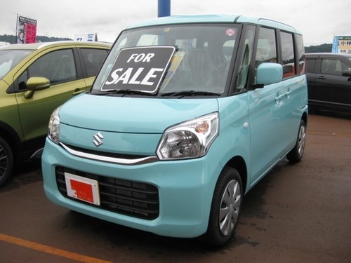 スズキ スペーシア 660 G 4wdsエネチャージ搭載 フレンチミントグリーン ハッチバック軽自動車 スズキ小千谷西 小千谷のスズキの中古車 ジモティー