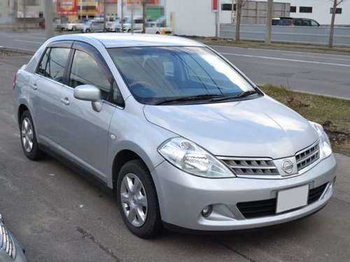 日産 ティーダラティオ 1 8 18g純正6速 シルバー セダン カーショップ ウィル 札幌の日産の中古車 ジモティー