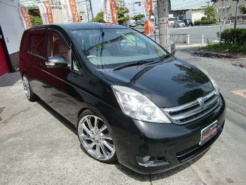 トヨタ アイシス 2 0 G車高調19インチ ブラック ミニバン グランドスタイル 摂津のトヨタの中古車 ジモティー