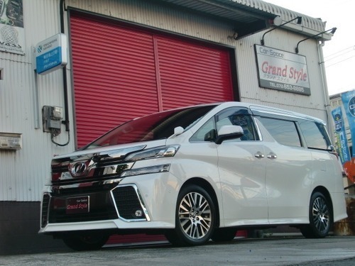 トヨタ ヴェルファイア 2 5 Z Gエディションサンルーフ黒革 パールホワイト ミニバン グランドスタイル 摂津のヴェルファイア の中古車 ジモティー