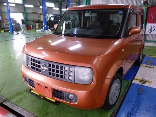 日産 キューブ 1 4 Sxオイル エレメント バッテリー 新品 オレンジ ハッチバック バイパス新保店 岡山のキューブの中古車 ジモティー