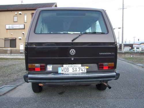 フォルクスワーゲン ヴァナゴン T3カラベルヤナセ物マルーンツートン水冷フラット4リヤエンジンリヤドライブ マルーンツートン ステーシ ｓｉｅｒｒａ 西宮のフォルクスワーゲンの中古車 ジモティー