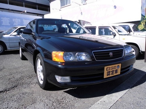 トヨタ チェイサー 2 5 ツアラーvワンオーナーフルノーマル ダークグリーン セダン オートスタッフ湘南 海老名のトヨタの中古車 ジモティー