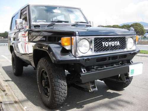 トヨタ ランドクルーザー70 4 2 Zx Frpトップ ディーゼル 4wd ブラック クロカン ｓｕｖ 株 ファインスター 北九州の ランドクルーザーの中古車 ジモティー