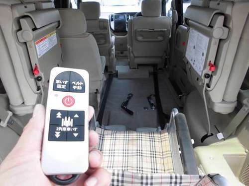 日産 セレナ 2 0 s チェアキャブ スロープタイプ 車いす2名仕様福祉車両 ブラック ミニバン ｂｅｎｅｓａ 福岡のセレナ の中古車 ジモティー