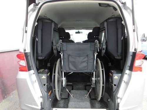 ホンダ フリード 1 5 G 車いす仕様車 3列シートタイプ7人乗り福祉車両 シルバー ミニバン ｂｅｎｅｓａ 福岡のフリード の中古車 ジモティー