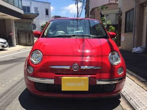 フィアット 500 チンクエチェント ツインエア ポップワンオーナ 検2年 禁煙車 メッキモール レッド ハッチバック マーカーズ 大田のその他の中古車 ジモティー