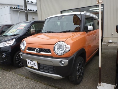 マツダ フレアクロスオーバー 660 Xsホワイトルーフ オレンジ クロカン ｓｕｖ軽自動車 パブリックオート高橋 砺波のマツダ の中古車 ジモティー