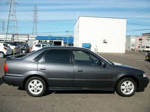 トヨタ スプリンター 1 6 Gt4ag 5バルブ 黒ヘッド搭載 ４ａｔ ガンメタリック セダン ガレージ シンシア 札幌のトヨタの中古 車 ジモティー