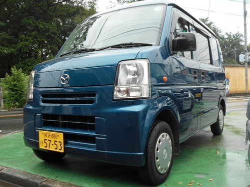 マツダ スクラム 660 バスター ハイルーフワンセグ Tチェーン グリーンメタリック ハッチバック軽自動車 木村自動車 所沢のマツダの中古車 ジモティー