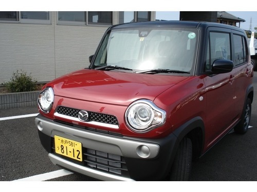 マツダ フレアクロスオーバー 660 Xg ツートンレッドブラック クロカン ｓｕｖ軽自動車 さわやかオート ひたちなかのマツダ の中古車 ジモティー