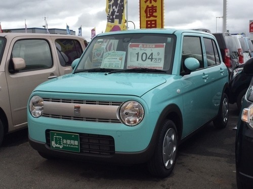 スズキ アルトラパン 660 L届出済未使用車メーカー保証付 ライトグリーン ハッチバック軽自動車 ｔａｘ唐津 唐津のアルトラパンの中古車 ジモティー