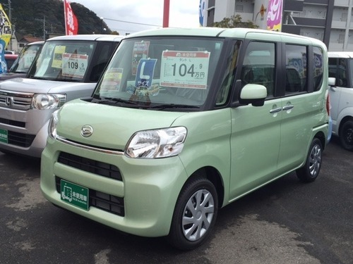 ダイハツ タント 660 L届出済未使用車 グリーン ハッチバック軽自動車 ｔａｘ唐津 唐津のタントの中古車 ジモティー