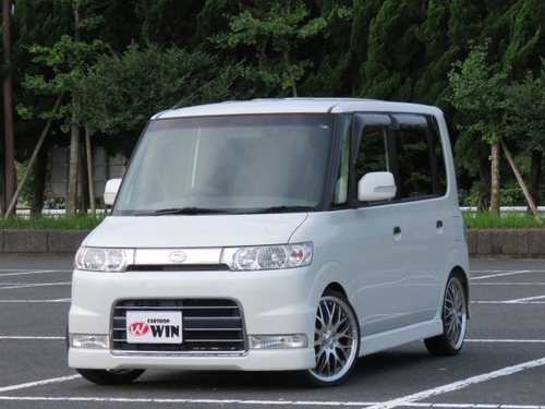 ダイハツ タント 660 カスタム Rstein車高調 パール ハッチバック軽自動車 カーショップ ウィン 延岡のその他の中古車 ジモティー