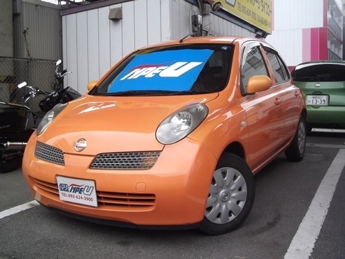 日産 マーチ 1 2 12cキーレスcd Md オレンジパール ハッチバック タイプｕ 福岡のマーチの中古車 ジモティー