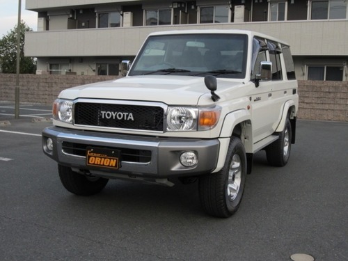 トヨタ ランドクルーザー70 4 0 4wdナビtv Rカメラ ホワイト クロカン ｓｕｖ カーショップオリオン 熊本のランドクルーザーの中古 車 ジモティー