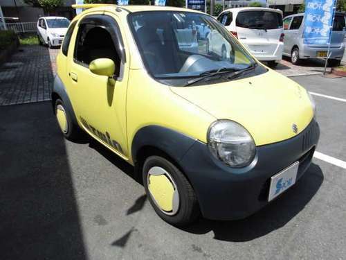 スズキ ツイン ガソリン社外サンルーフ付き イエロー クーペ軽自動車 斉藤自動車センター 合志のスズキの中古車 ジモティー