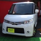  日産 ルークス 660 ハイウェイスター　純ナビ/TV 左Pス...