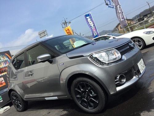 スズキ イグニス 1 2 ハイブリッド Mx セーフティパッケージ装着車 グレー クロカン ｓｕｖ オートガレージアラン 今治のスズキの中古車 ジモティー