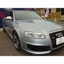  アウディ RS6 5.0 4WD　V10エンジン搭載 （シルバー） セダン