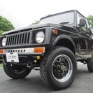  スズキ ジムニー 4WD　幌　タンクガード　前後社外バンパー ...