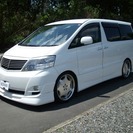  トヨタ アルファード 3.0 V MS　フルエアロ　車高調 （...