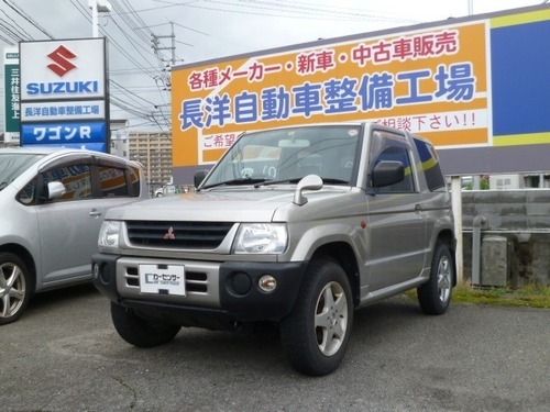 三菱 パジェロミニ 660 V 4wdetc シルバー クロカン ｓｕｖ軽自動車 長洋自動車整備工場 山口の三菱の中古車 ジモティー