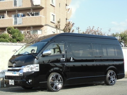 トヨタ ハイエースバン スーパーロングキャンパー特装車 ブラック その他 セカンドハウス 太宰府のトヨタの中古車 ジモティー