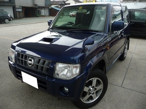 日産 キックス 660 Rx 4wd ブルーブラックメタリック クロカン ｓｕｖ軽自動車 フルモーター 阿蘇の日産の中古車 ジモティー