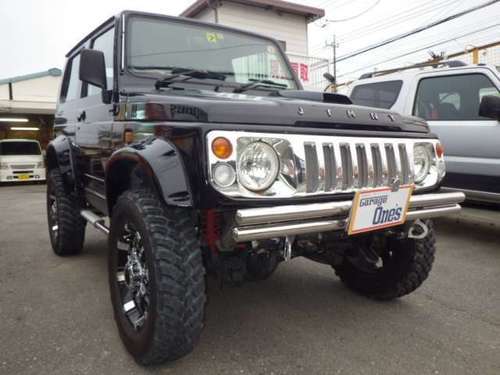 スズキ ジムニー 660 Xl 4wd ブラック クロカン ｓｕｖ軽自動車 ガレージワンズ 深谷のジムニーの中古車 ジモティー