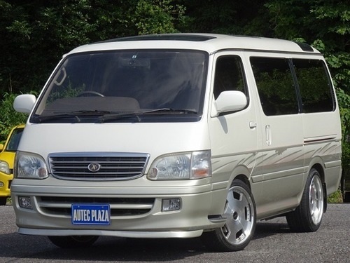 トヨタ ハイエース 2 4 スーパーカスタムg トリプルムーンルーフ パールツートン ミニバン オーテックプラザ 稲敷のハイエース の中古車 ジモティー