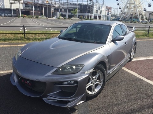 マツダ Rx 8 ベースモデルingsフルエアロマフラー車高調地デジ ガンメタリック クーペ ａｍｄ愛媛展示場 松山のrx 8の中古車 ジモティー