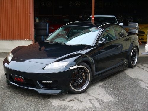 マツダ Rx 8 タイプsフルエアロ18インチアルミサンルーフ ブラック クーペ ａｍｄ愛媛展示場 松山のrx 8の中古車 ジモティー