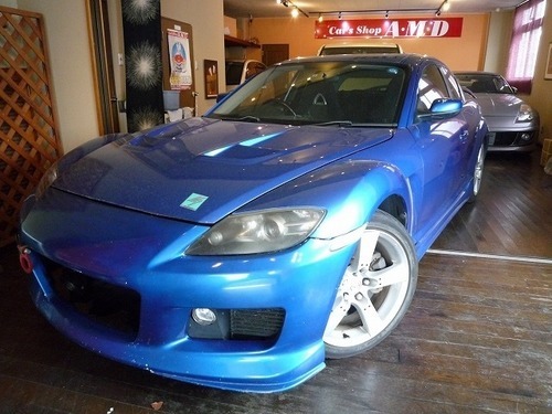 マツダ Rx 8 タイプsマツダスピードエアロ ブルー クーペ ａｍｄ愛媛展示場 松山のrx 8の中古車 ジモティー