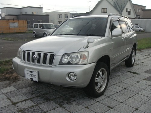 トヨタ クルーガー 2 4 V Four Sパッケージ 4wdレーダー Etc付 シルバー クロカン ｓｕｖ ｔｒａｄｅ A 石狩のトヨタの 中古車 ジモティー
